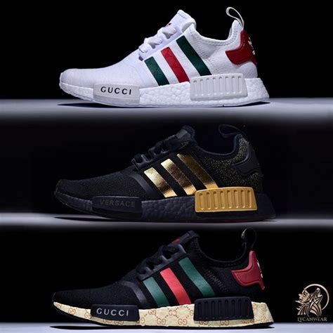 adidas nmd white gucci concept|Gucci x Adidas originals.